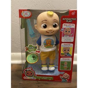 CoComelon Official Deluxe Interactive JJ Doll with Sounds